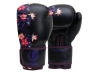 Rękawice bokserskie damskie Legion Octagon Flower black/purple + workoplecak GRATIS