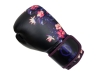 Rękawice bokserskie damskie Legion Octagon Flower black/purple + workoplecak GRATIS