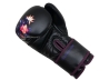Rękawice bokserskie damskie Legion Octagon Flower black/purple + workoplecak GRATIS