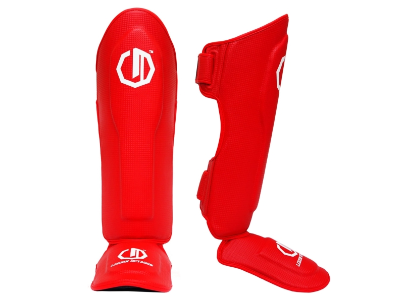 Ochraniacze Legion Octagon Piszczel/Stopa Kevlar red