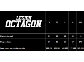 Ochraniacze Legion Octagon Piszczel/Stopa Kevlar black
