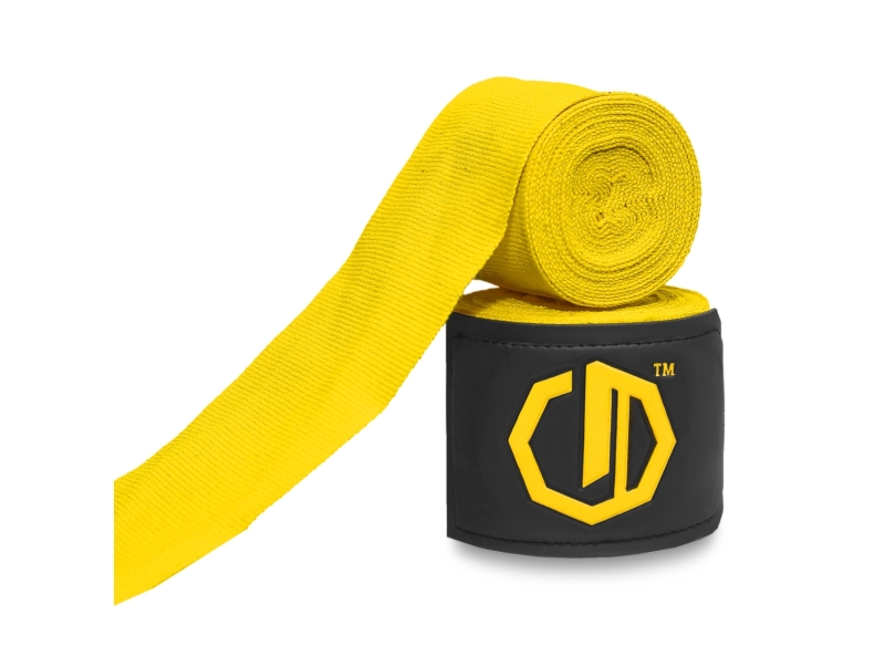 Owijki/Bandaże bokserskie Legion Octagon Supreme yellow 5m