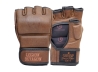 Rękawice MMA Legion Octagon PRO Oldschool brown SKÓRA