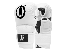 Rękawice MMA sparingowe Legion Octagon kevlar white