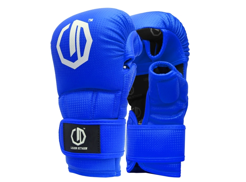 Rękawice MMA sparingowe Legion Octagon kevlar blue