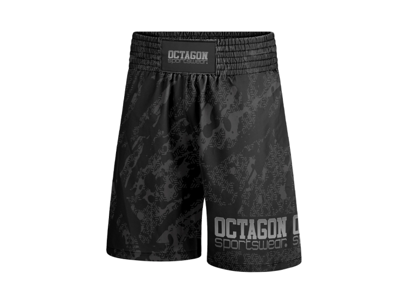 Spodenki Bokserskie Octagon Geo Grunge – Szorty do Sportów Walki