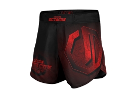 Spodenki Szorty MMA Legion Octagon Conquest Black/Red – Profesjonalne Szorty Treningowe