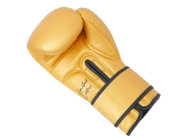 Rękawice bokserskie Legion Octagon Golden – Limitowana Edycja z Plecakoworkiem
