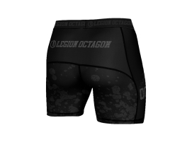 Spodenki kompresyjne Legion Octagon Grunge Black/Grey – Wytrzymałe i Komfortowe