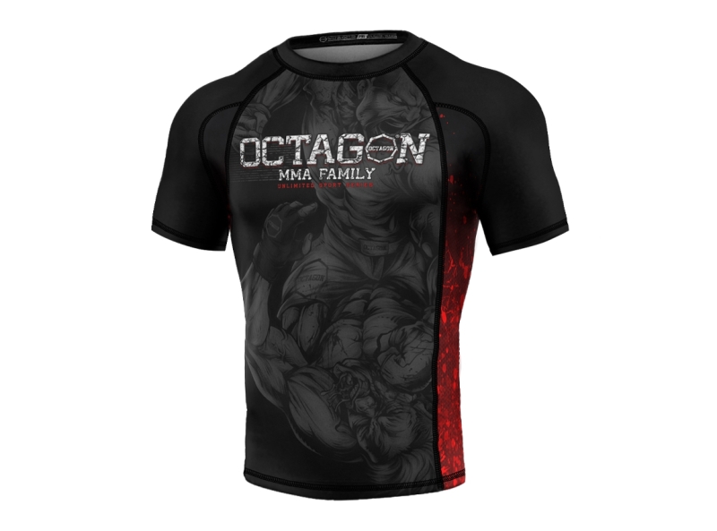 Rashguard Octagon PREMIUM MMA Family – Wytrzymały i Komfortowy