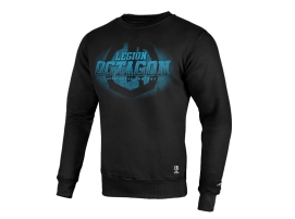 Bluza Legion Octagon Conquest Black/Blue bez kaptura – Stylowa i Wygodna