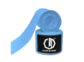 Owijki bokserskie Legion Octagon Standard Light Blue 3m – Wytrzymałe i Komfortowe