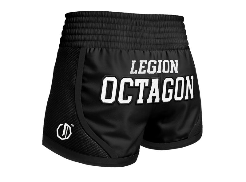 Spodenki Kickboxing Muay Thai Legion Octagon Kevlar PREMIUM – Wytrzymałość i Styl