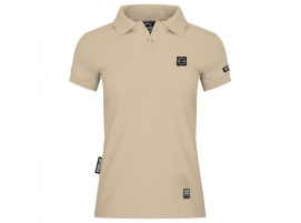 Koszulka damska Polo Octagon CLASSIC beige