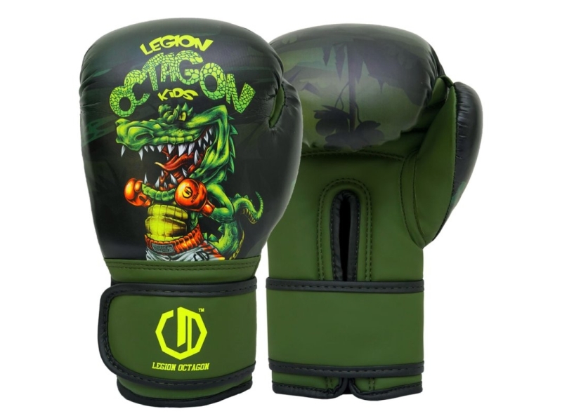 Rękawice bokserskie dziecięce Legion Octagon Crocodile