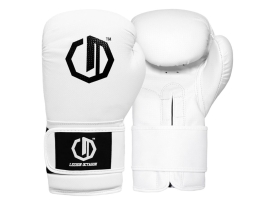 Rękawice bokserskie Legion Octagon Kevlar white plecakoworek GRATIS!