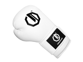 Rękawice bokserskie Legion Octagon Kevlar white plecakoworek GRATIS!