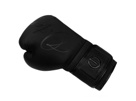 Rękawice bokserskie Legion Octagon Script PU matt black/black plecakoworek GRATIS!