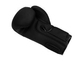 Rękawice bokserskie Legion Octagon Script PU matt black/black plecakoworek GRATIS!