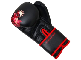 Rękawice bokserskie damskie Legion Octagon Flower black/red + workoplecak GRATIS